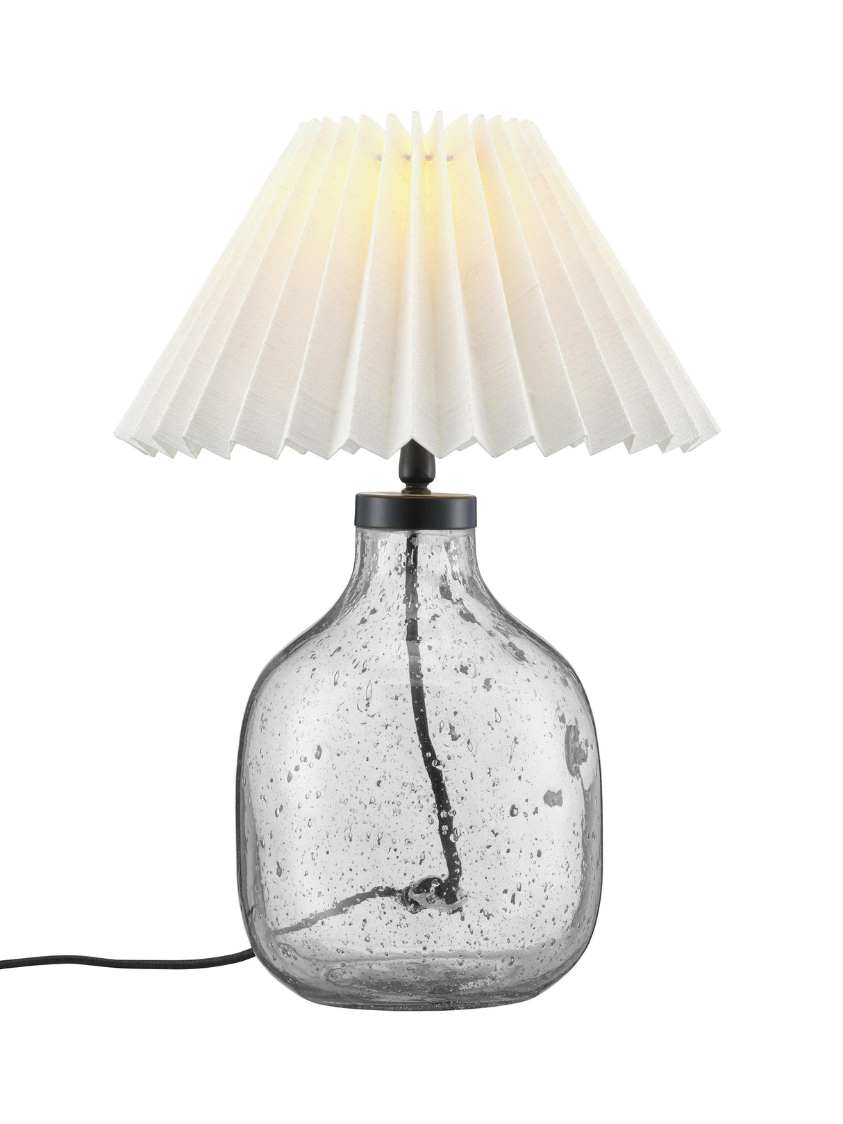 Groove bordlampa Klar/ Offwhite