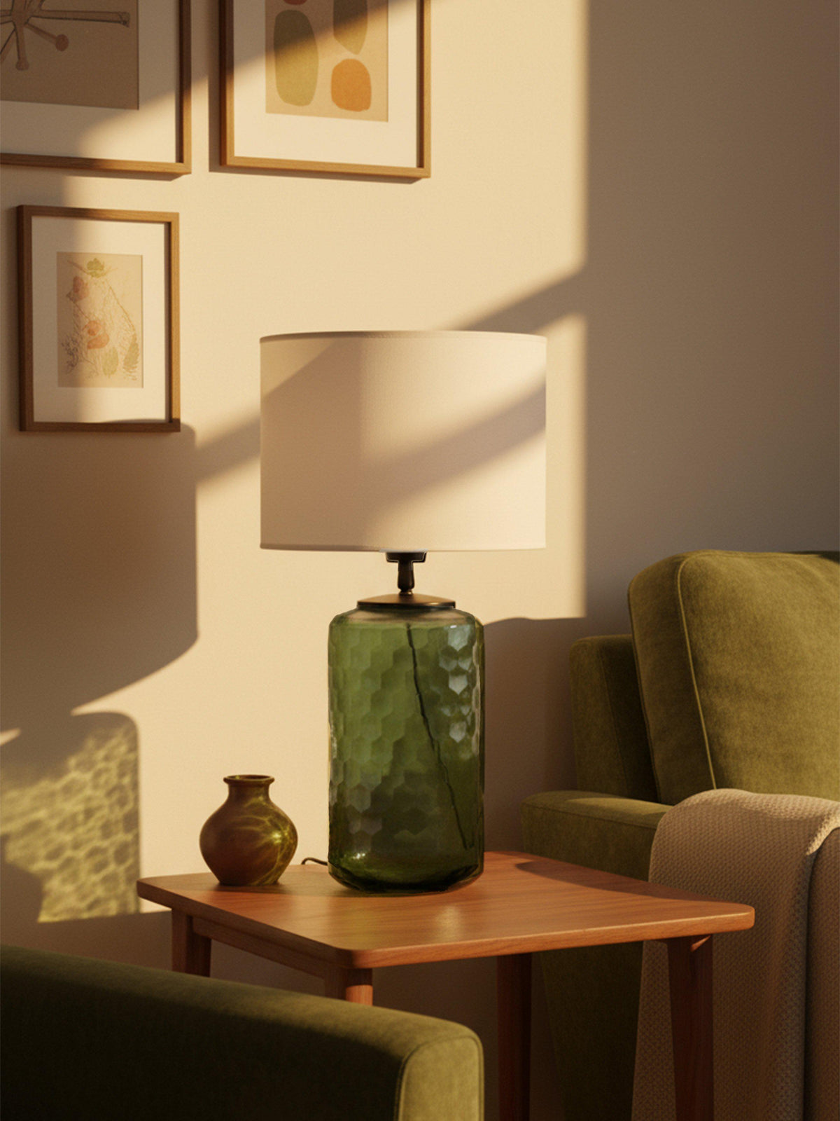 Gabby Bordslampa – Grön 52 cm