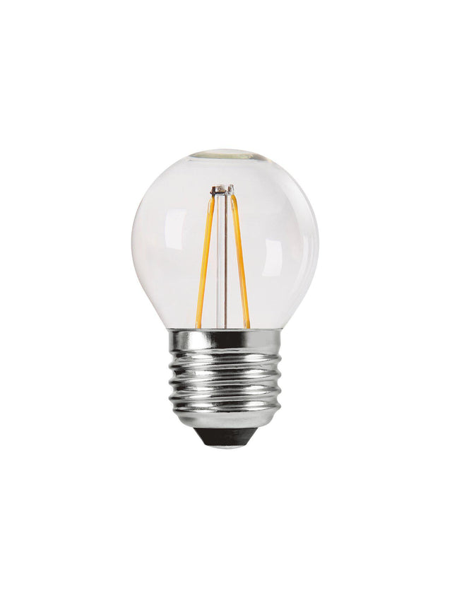 Shine LED Filament – Klot klar E27