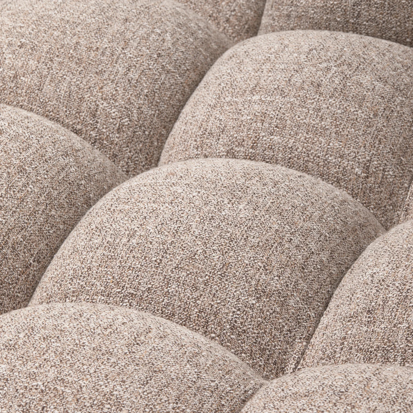 WOOOD, Allure schäslongsoffa vänster vävd brun melange