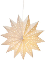 Alfa Julstjärna – Vit 60 cm