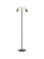 Amy Golvfot Flex2 – Svart/Mässing 150 cm