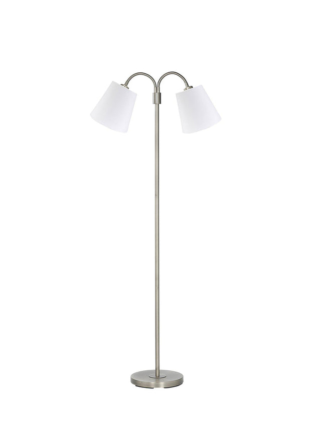 Amy Golvfot Flex – 2 arm inkl skärm krom 150 cm