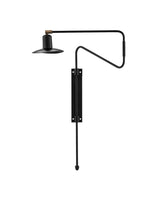Vägglampa, HDSwing, Svart