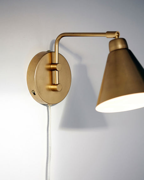 Vägglampa, HDGame, Mässing