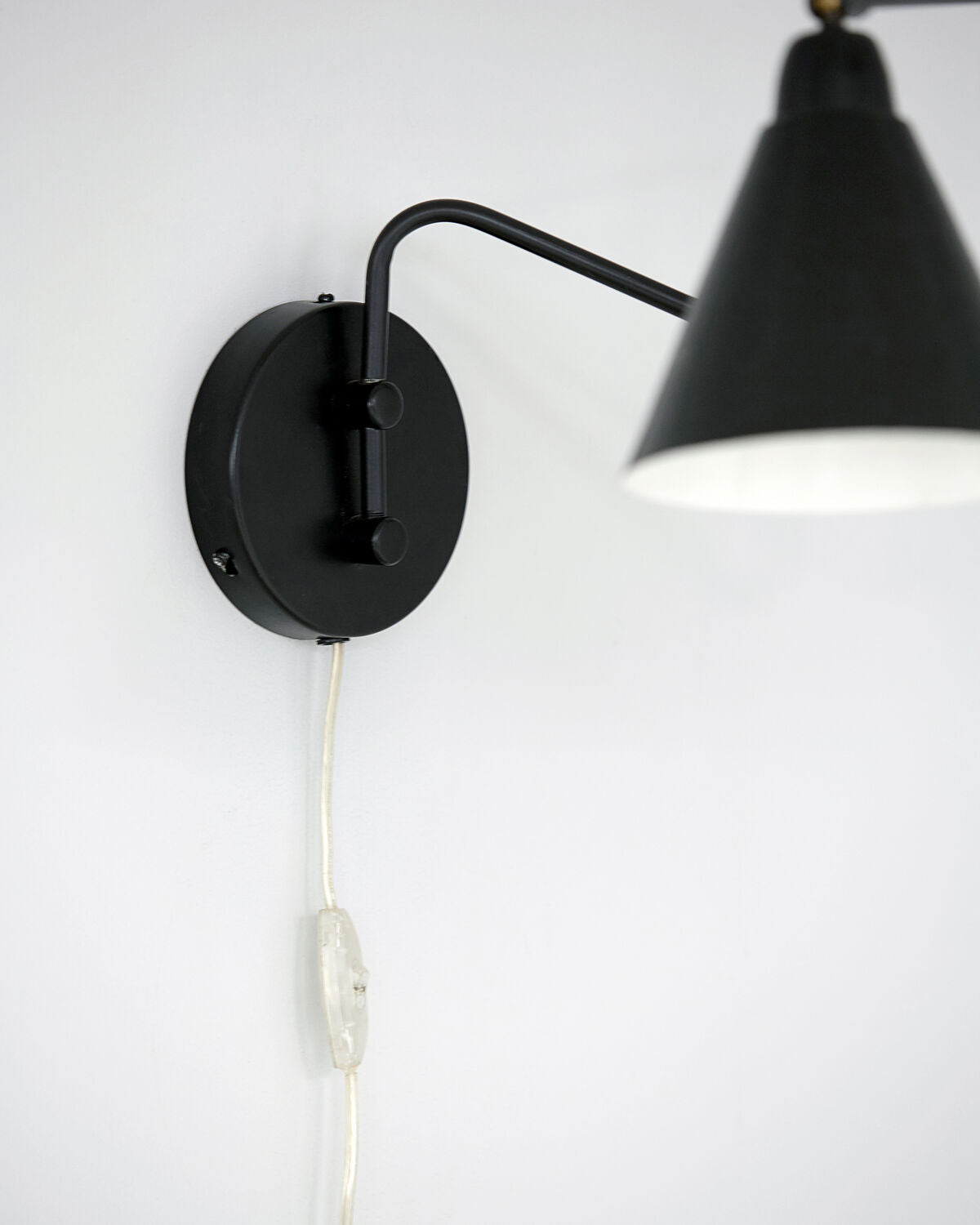 Vägglampa, HDGame, Svart
