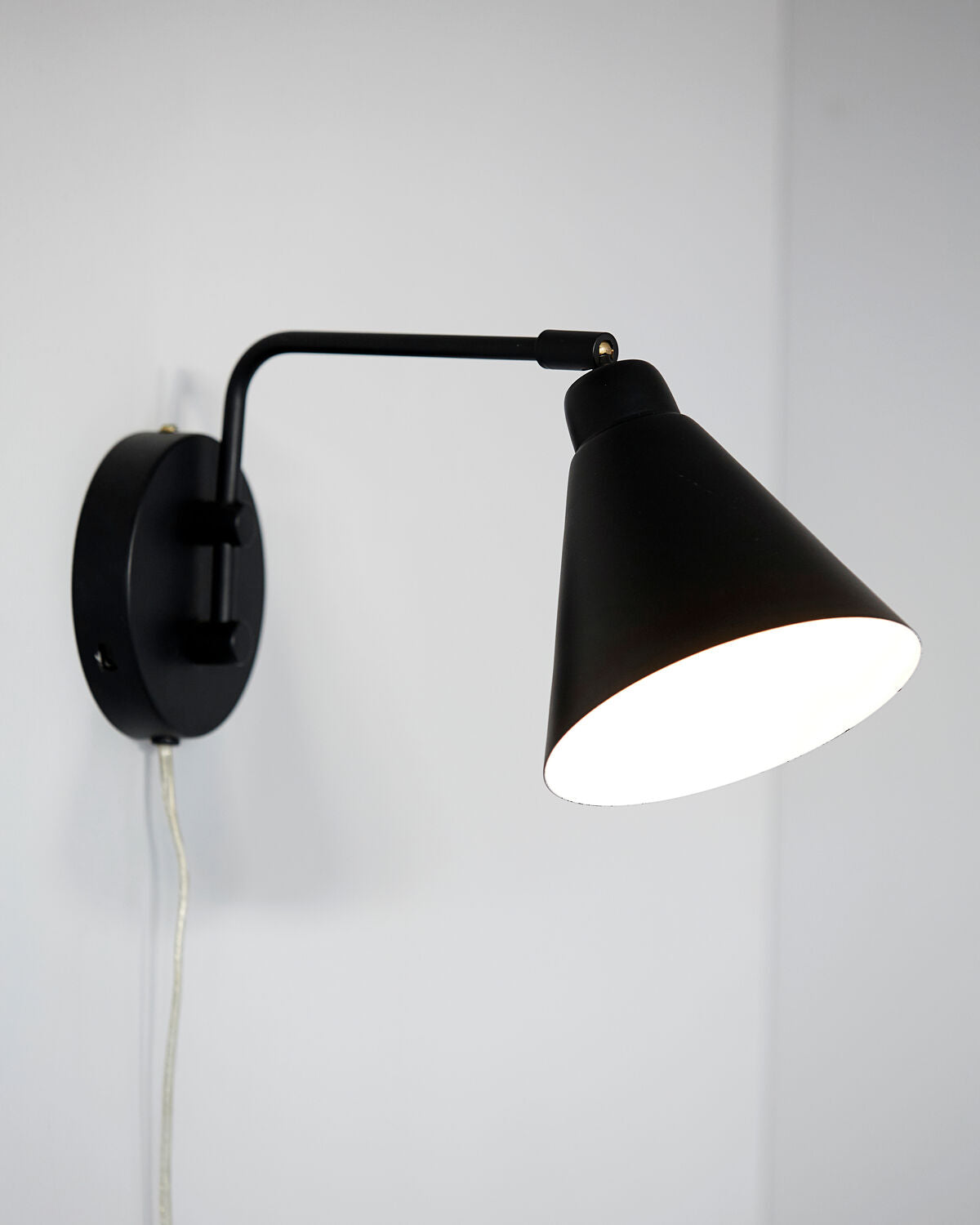 Vägglampa, HDGame, Svart