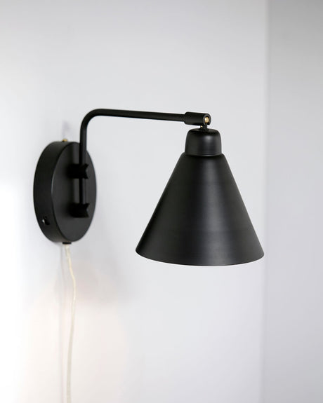 Vägglampa, HDGame, Svart