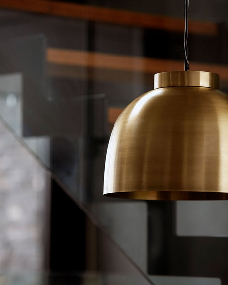 Lampa, HDBowl, Mässing