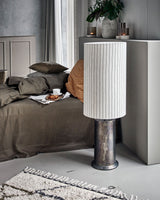 Golvlampa, HDRafi base with HDShade, Antik brun, Off-White, Svart