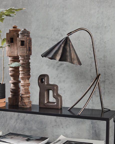 Bordslampa, HDFlola, Antik brun