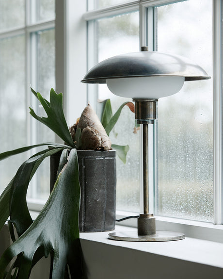 Bordslampa, HDBoston, Antik brun