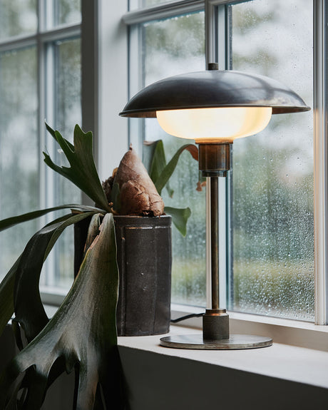 Bordslampa, HDBoston, Antik brun