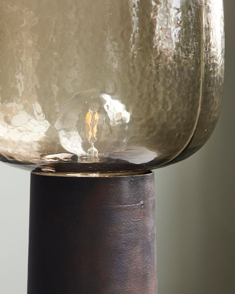 Bordslampa, HDNote, Brunad mässing