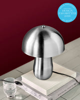 Bordslampa, HDRoomie, Borstat silverfärg