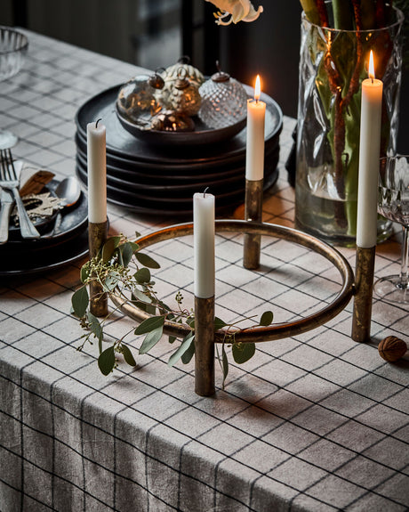 Ljusstake, HDMaxi, Advent, Antik mässingsfärg