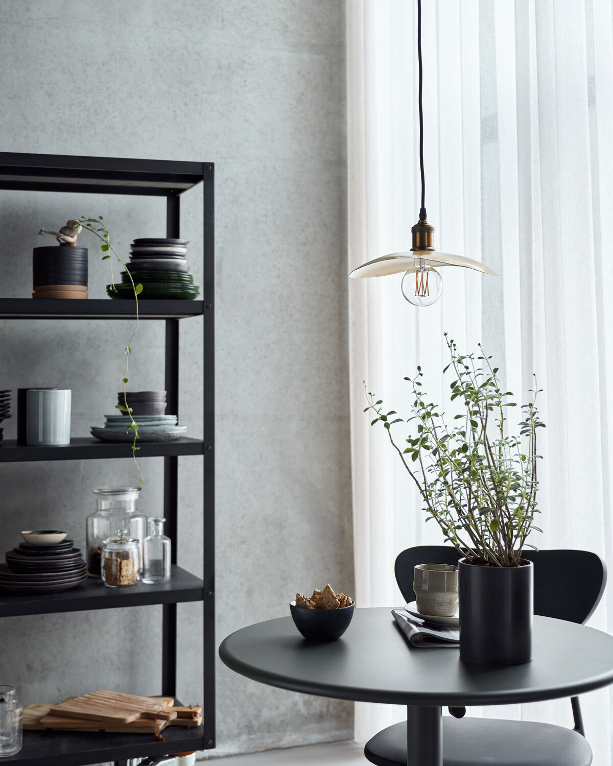 Lampskärm, HDHatt, Antik mässing