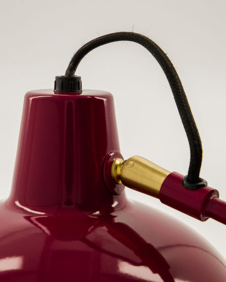 Vägglampa, HDDesk, Röd