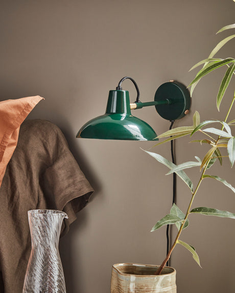 Vägglampa, HDDesk, Grön