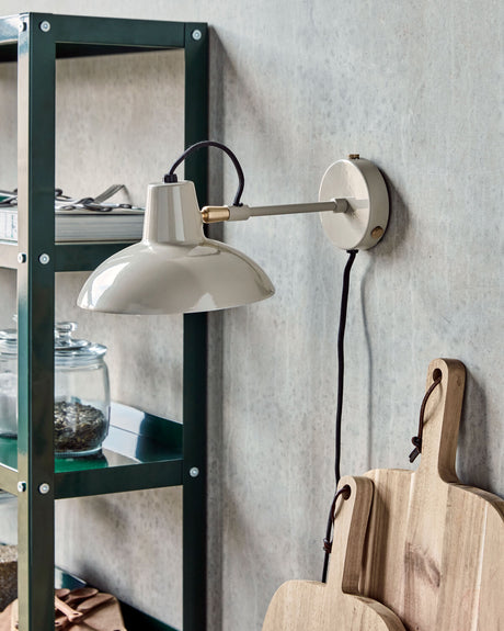 Vägglampa, HDDesk, Grå