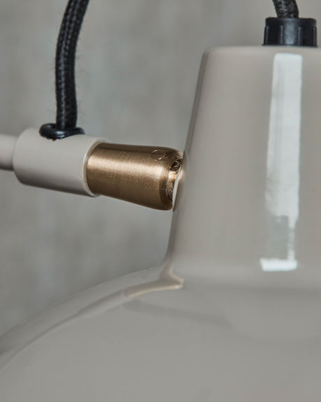 Vägglampa, HDDesk, Grå