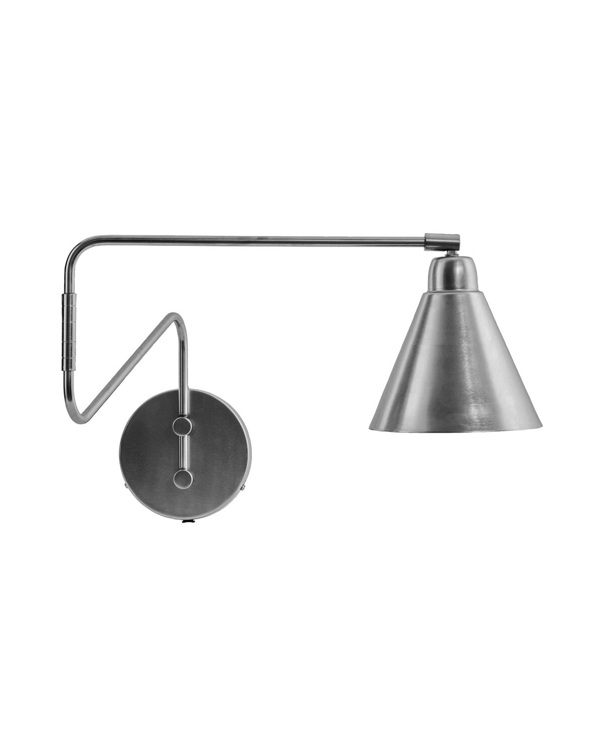 Vägglampa, HDGame, Borstat silverfärg