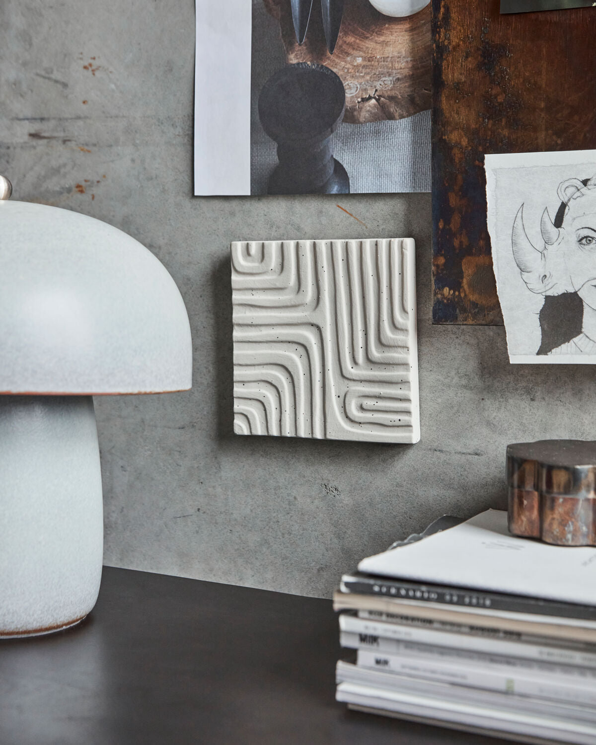 Wall art, HDMaybe, Off-White