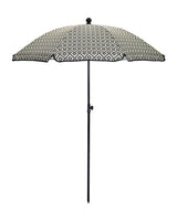 Strandparasoll, HDPort, Svart, Sand