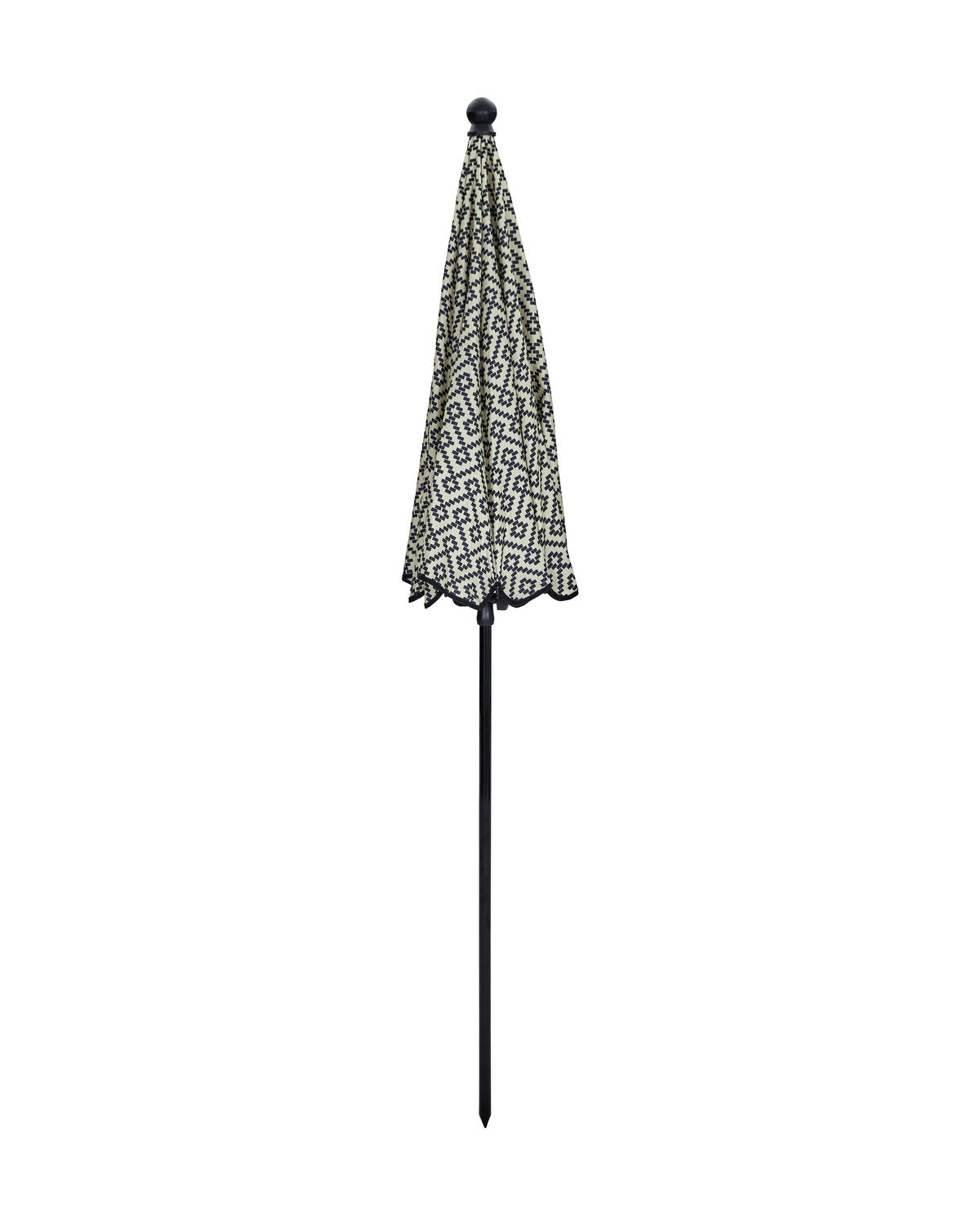 Strandparasoll, HDPort, Svart, Sand