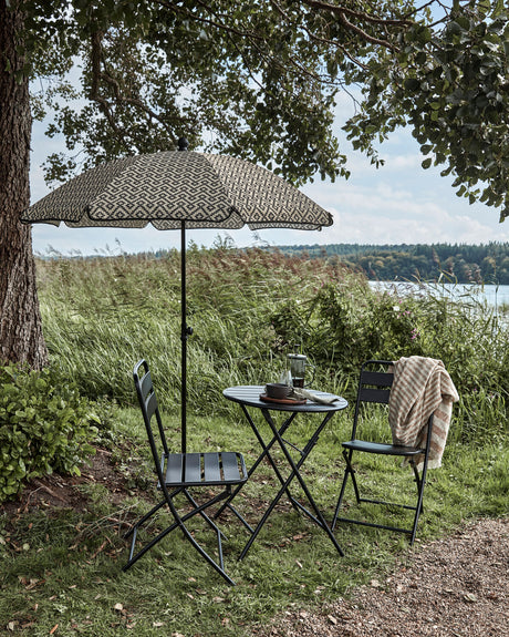 Strandparasoll, HDPort, Svart, Sand