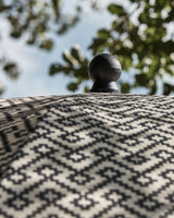 Strandparasoll, HDPort, Svart, Sand