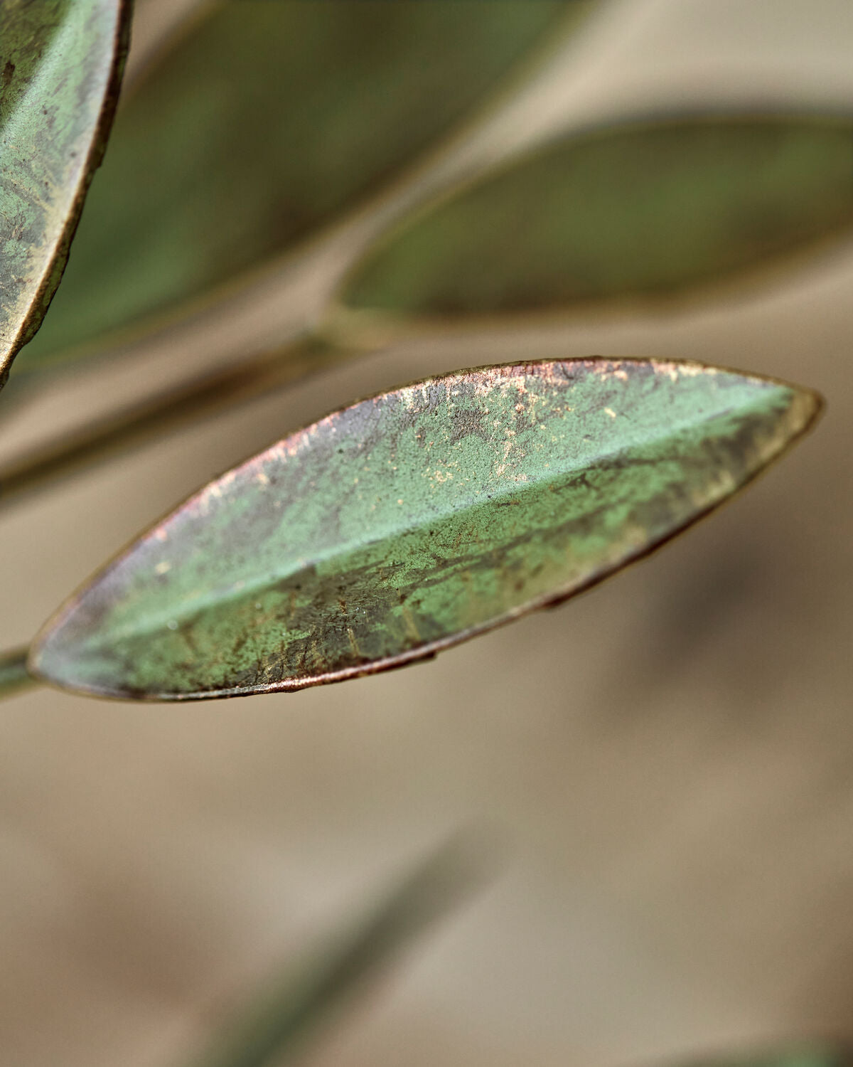Ljusstake, HDLeaves, Antik grön