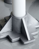Ljusstake, HDCastle, Antikt aluminium