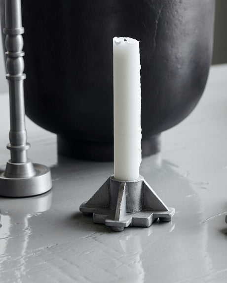 Ljusstake, HDCastle, Antikt aluminium