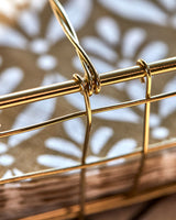 Napkin basket, HDBring, Gyllen