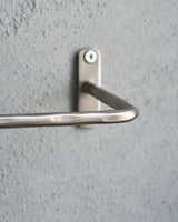 Handduksstång, HDWelo, Borstat silverfärg