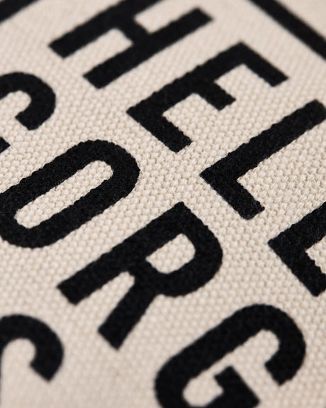 Sminkväska, HDCanva, Svart, Off-White