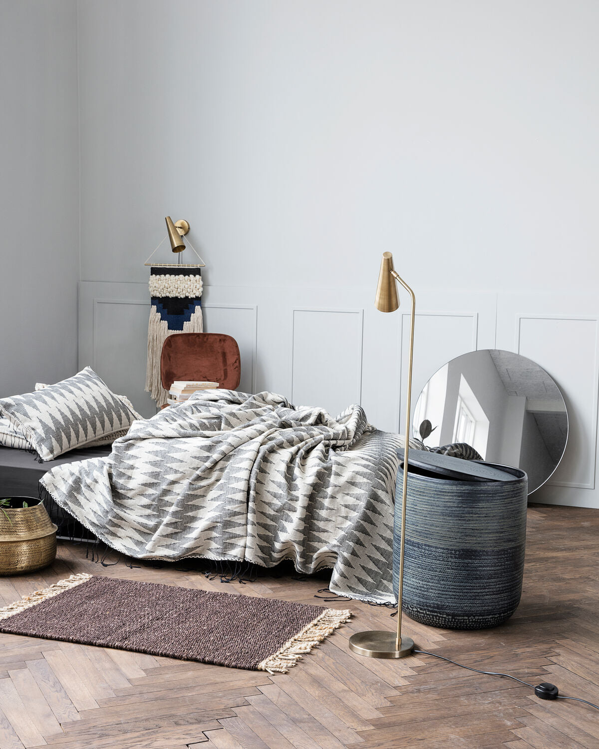 Golvlampa, HDPrecise, Mässing