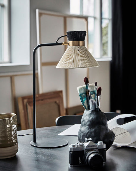Bordslampa, HDCord, Svart