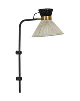Vägglampa, HDCord, Svart