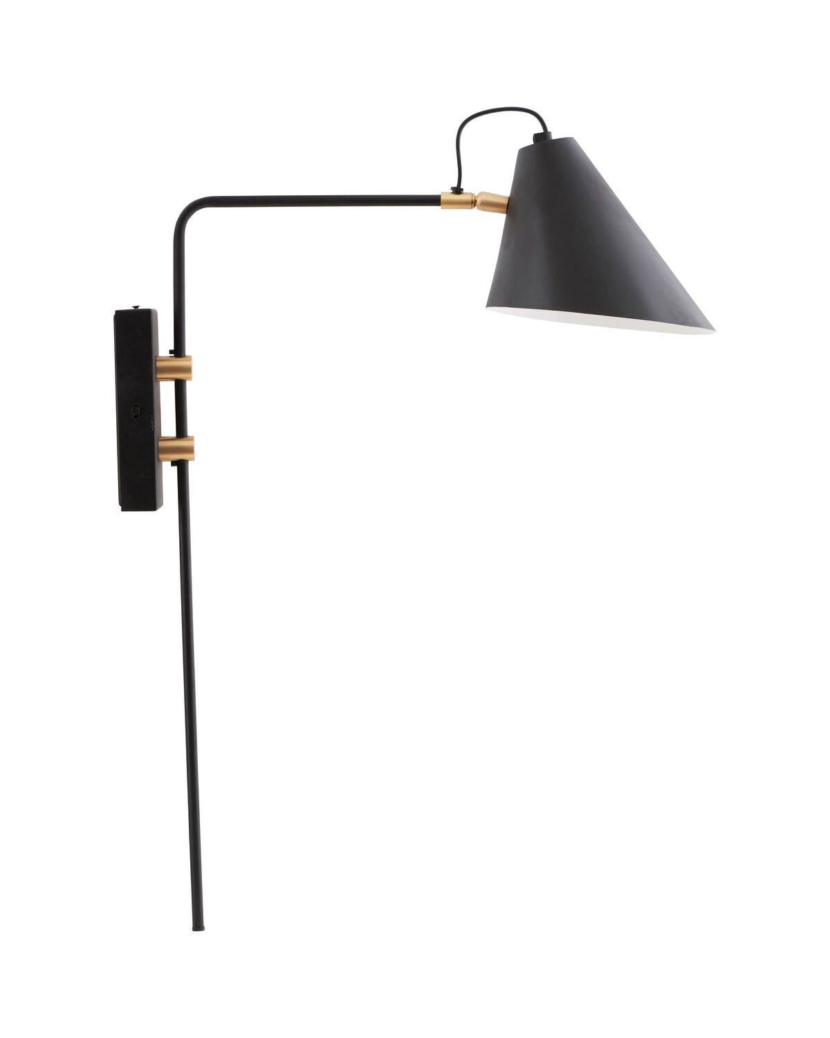 Vägglampa, HDClub, Svart