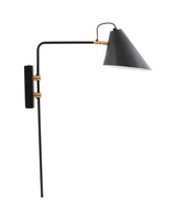 Vägglampa, HDClub, Svart