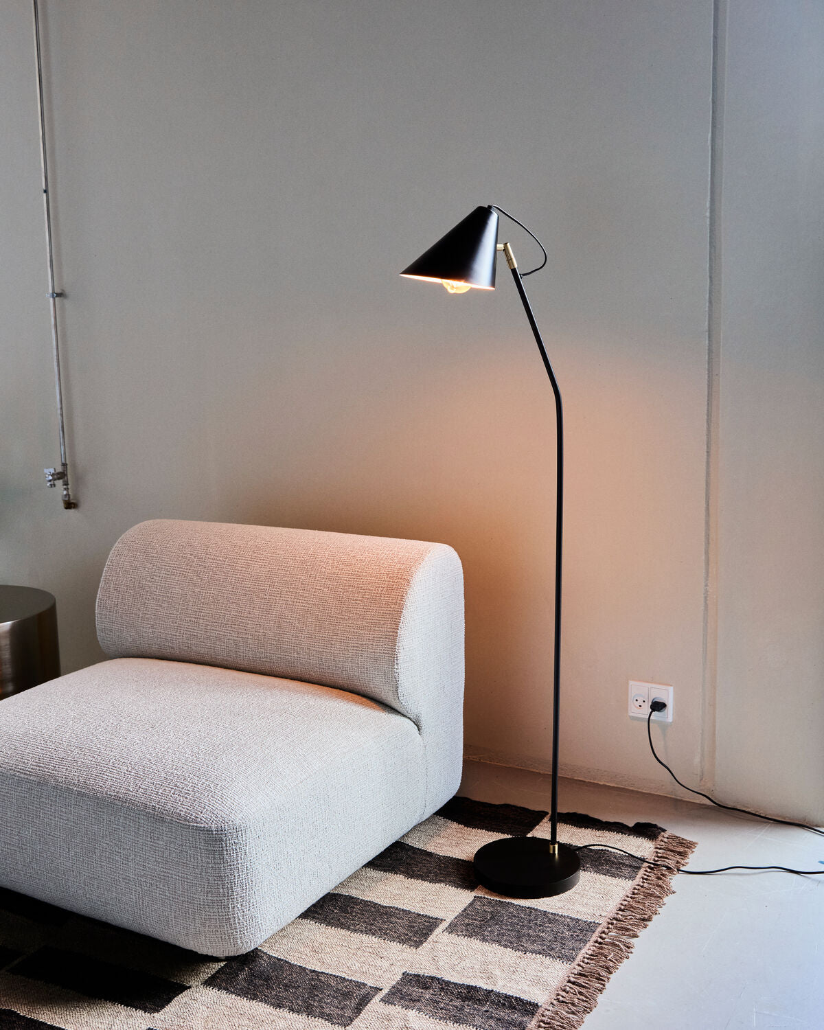 Golvlampa, HDClub, Svart