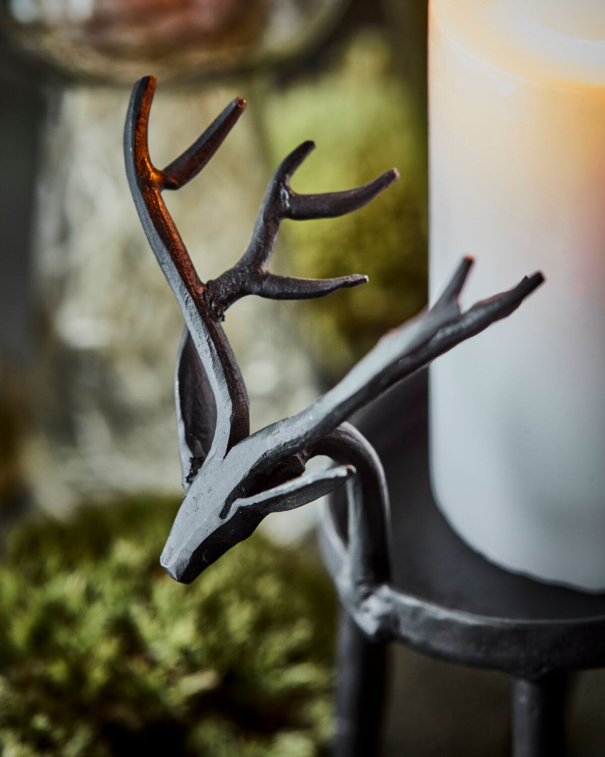 Värmeljushållare, HDDeer, Svart
