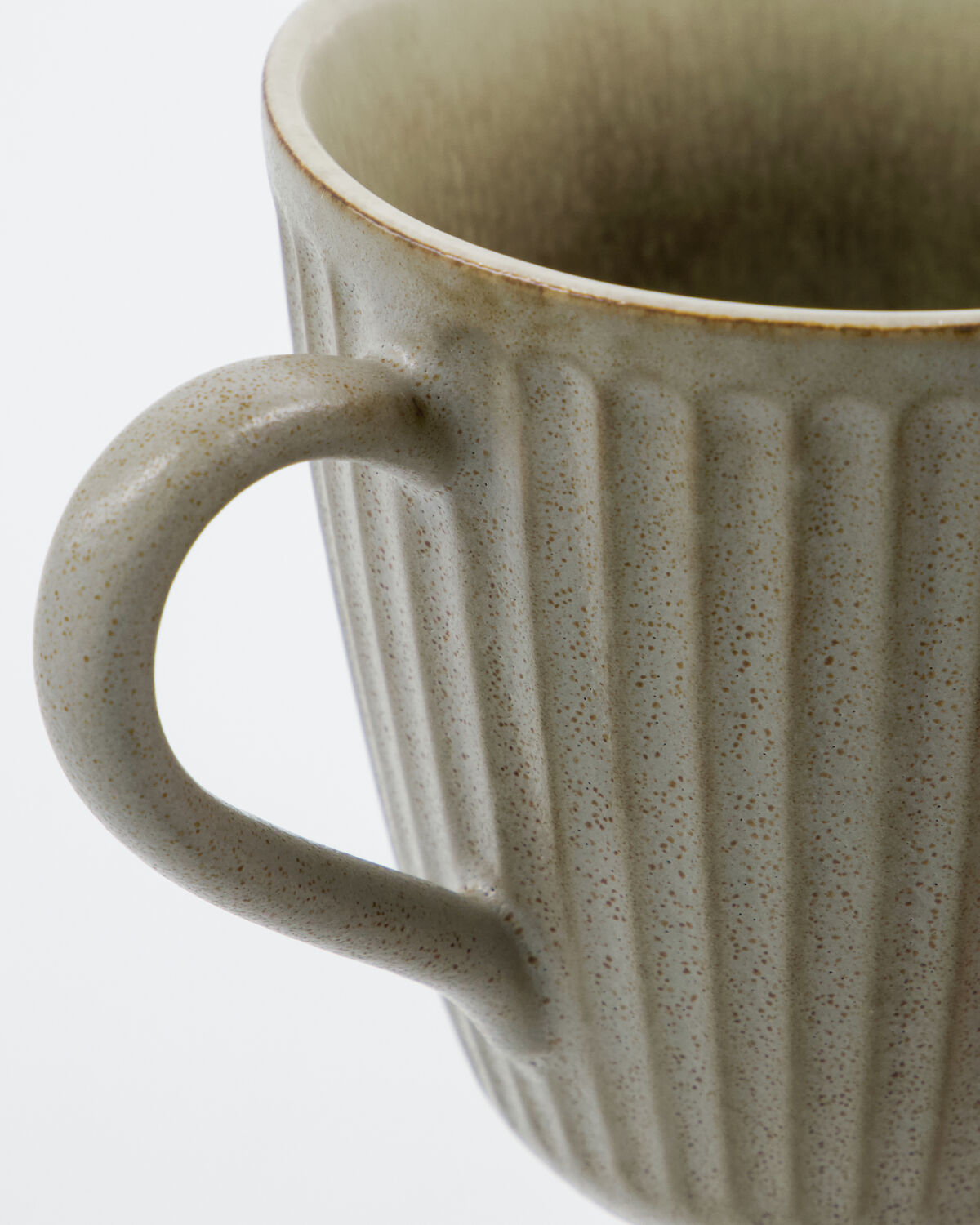 Mugg, HDPleat, Grå, Brun