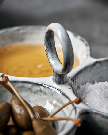 Serveringsskålar, HDRustic, Grå, Blå