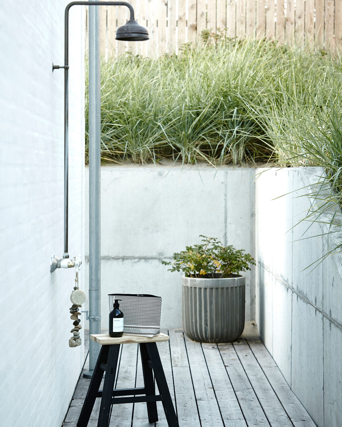 Kruka, HDConcrete, Ljusgrå
