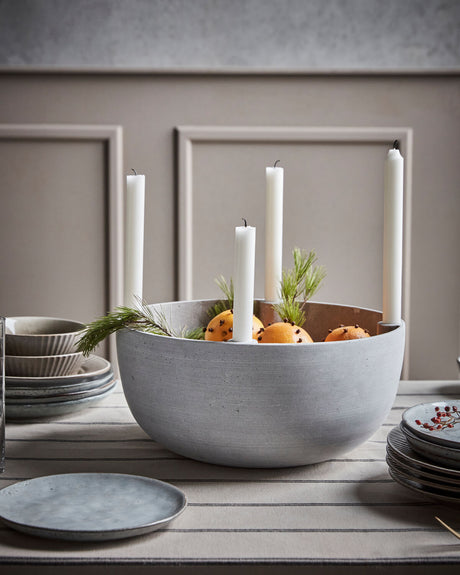 Ljusstake, HDMarb, Grå