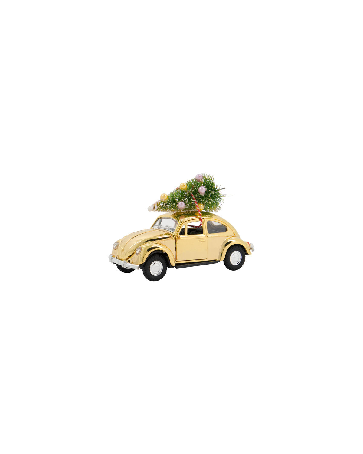 Dekoration, HDXmas car, Gyllen