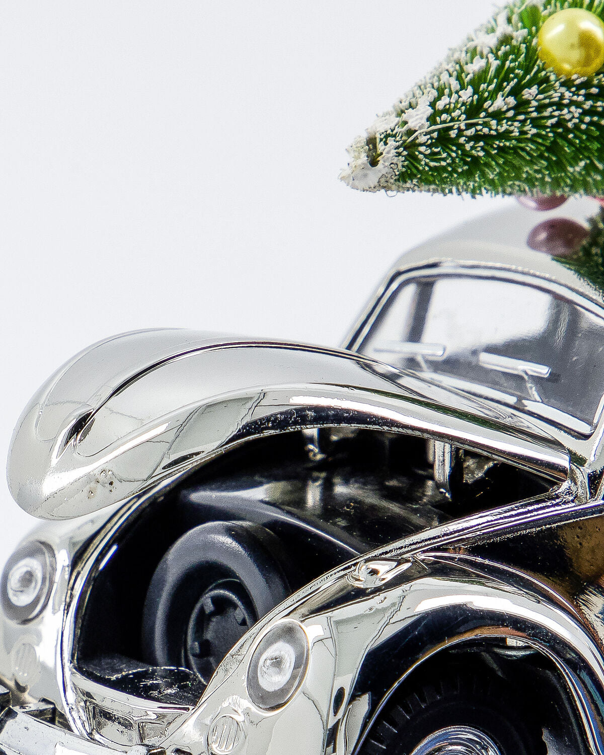 Dekoration, HDXmas car, Silver